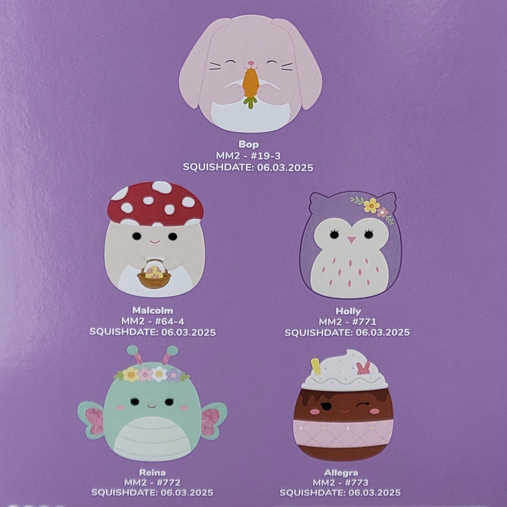 Micromallows Plush Toy Set -5 Piece 2.5" Each - Picture 5 of 5
